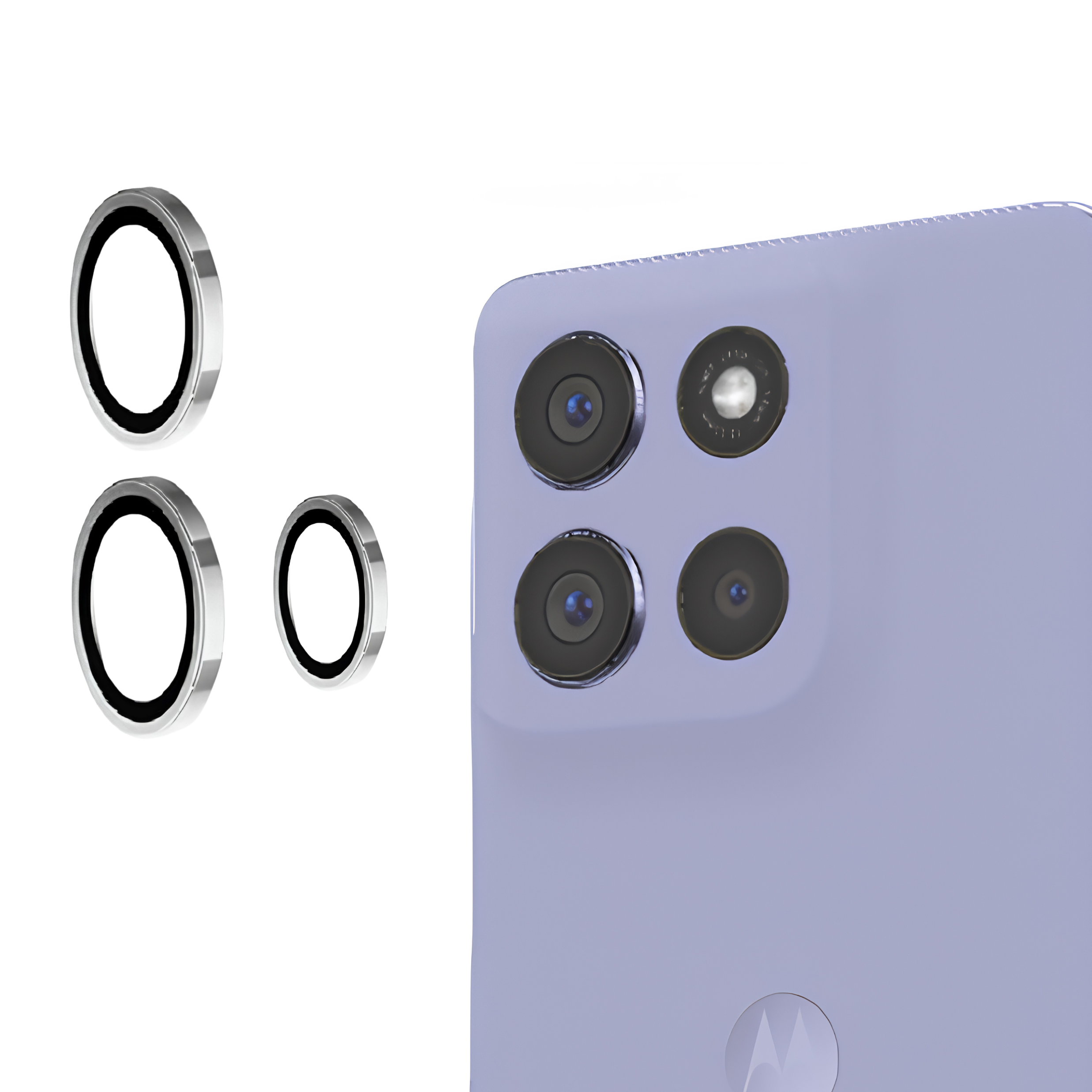 Premium Camera Metal Ring Lens Protector For Motorola G86