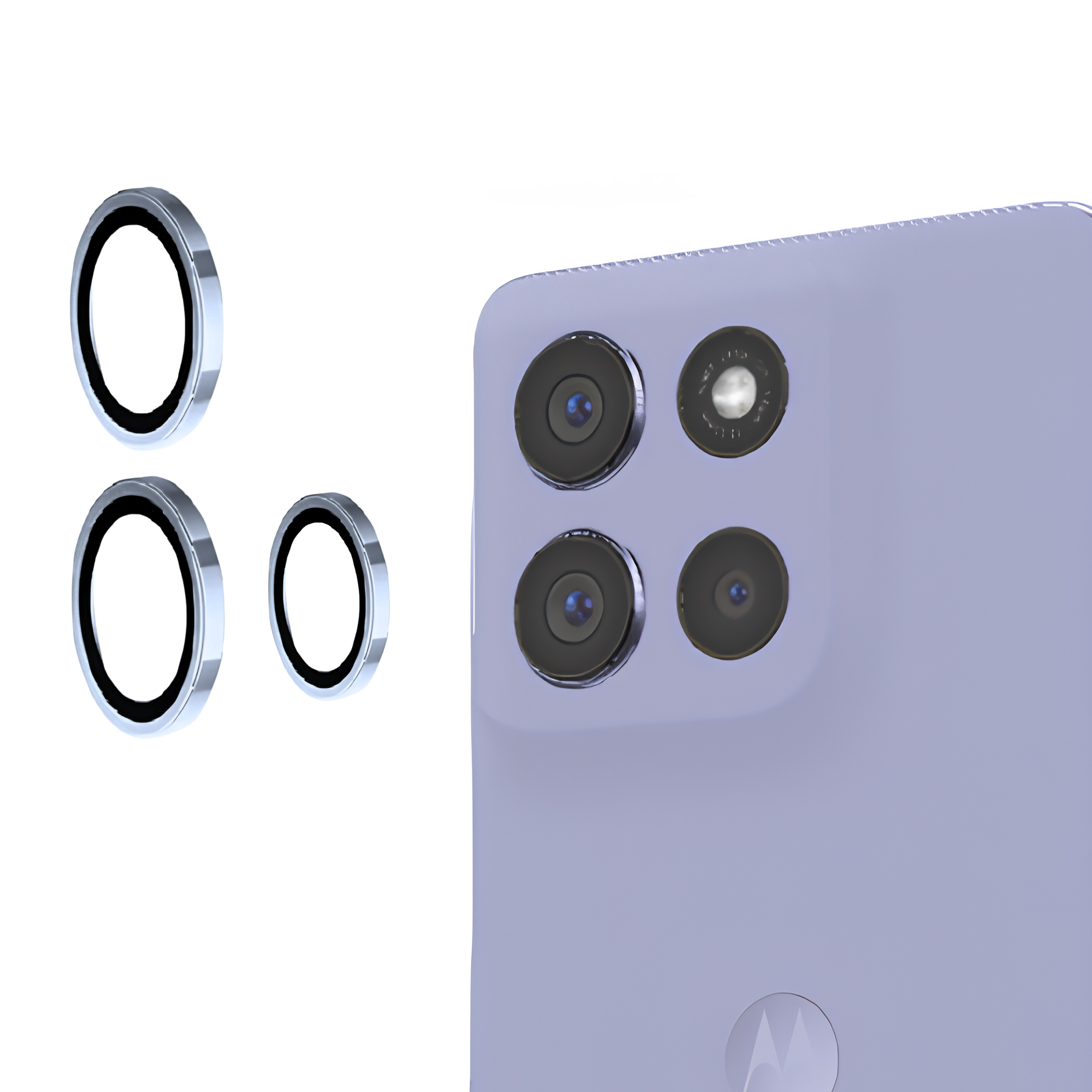 Premium Camera Metal Ring Lens Protector For Motorola G86
