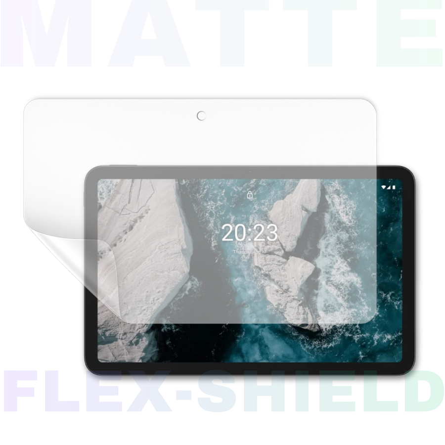 Matte Self Heal (Auto Repair) Diamond Flex Unbreakable Membrane Tablet For Nokia T10 8 Inch