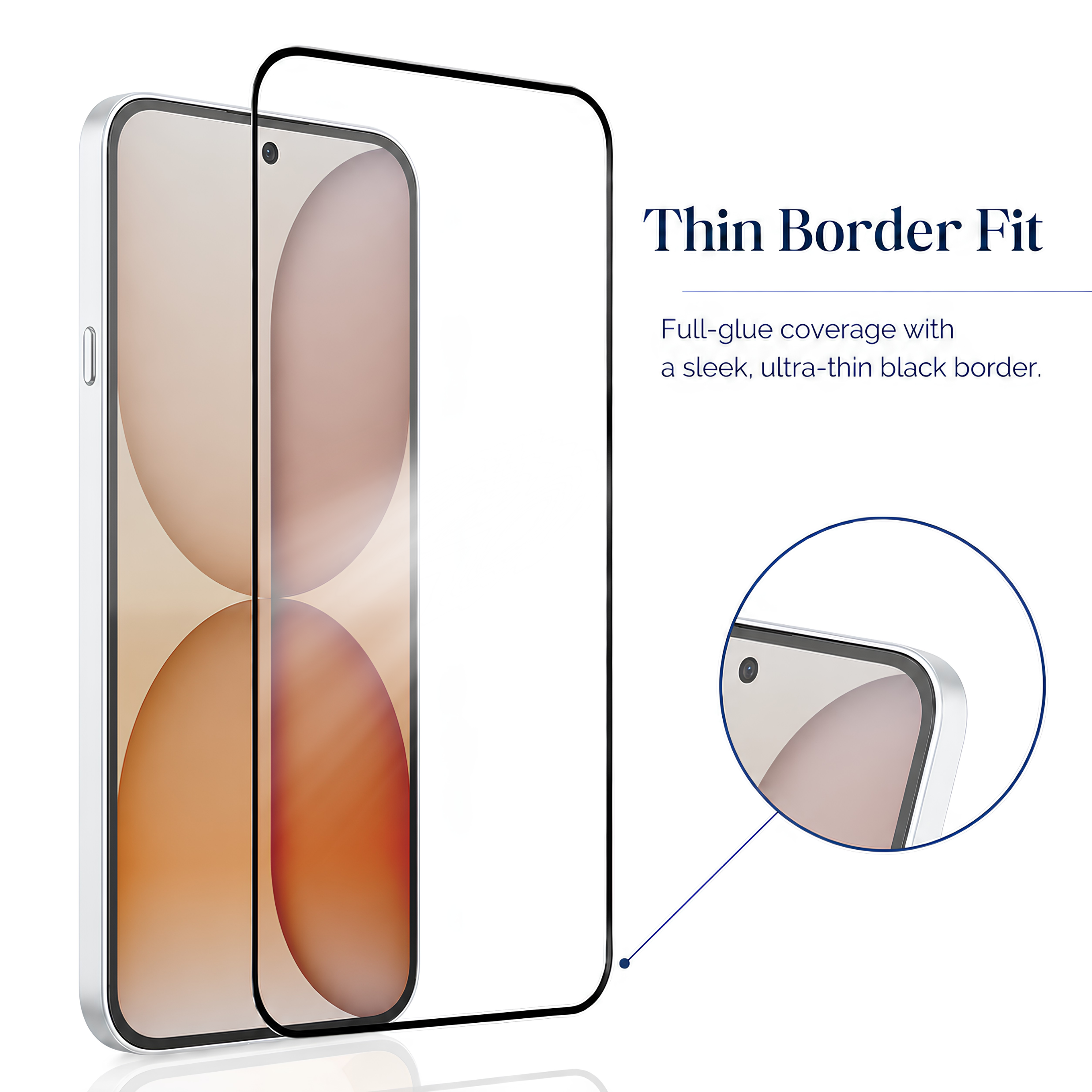 0.18mm Slim Ultrasonic Tempered Glass Screen Protector For Nothing Phone 4A