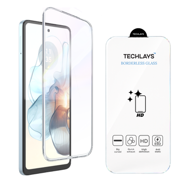 Premium Borderless Tempered Glass For Motorola G04