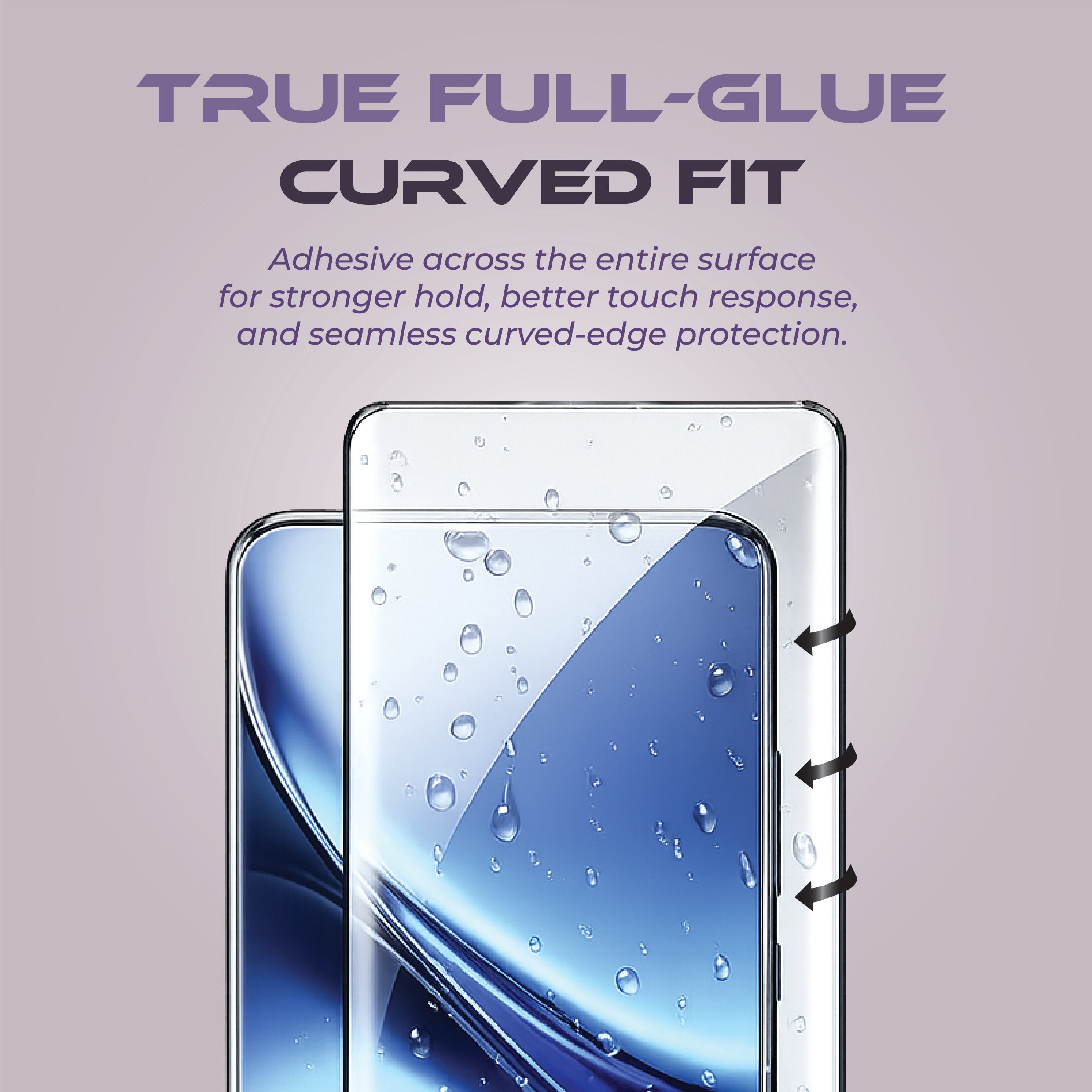 Edge Fusion Full Glue Glass for OnePlus 12