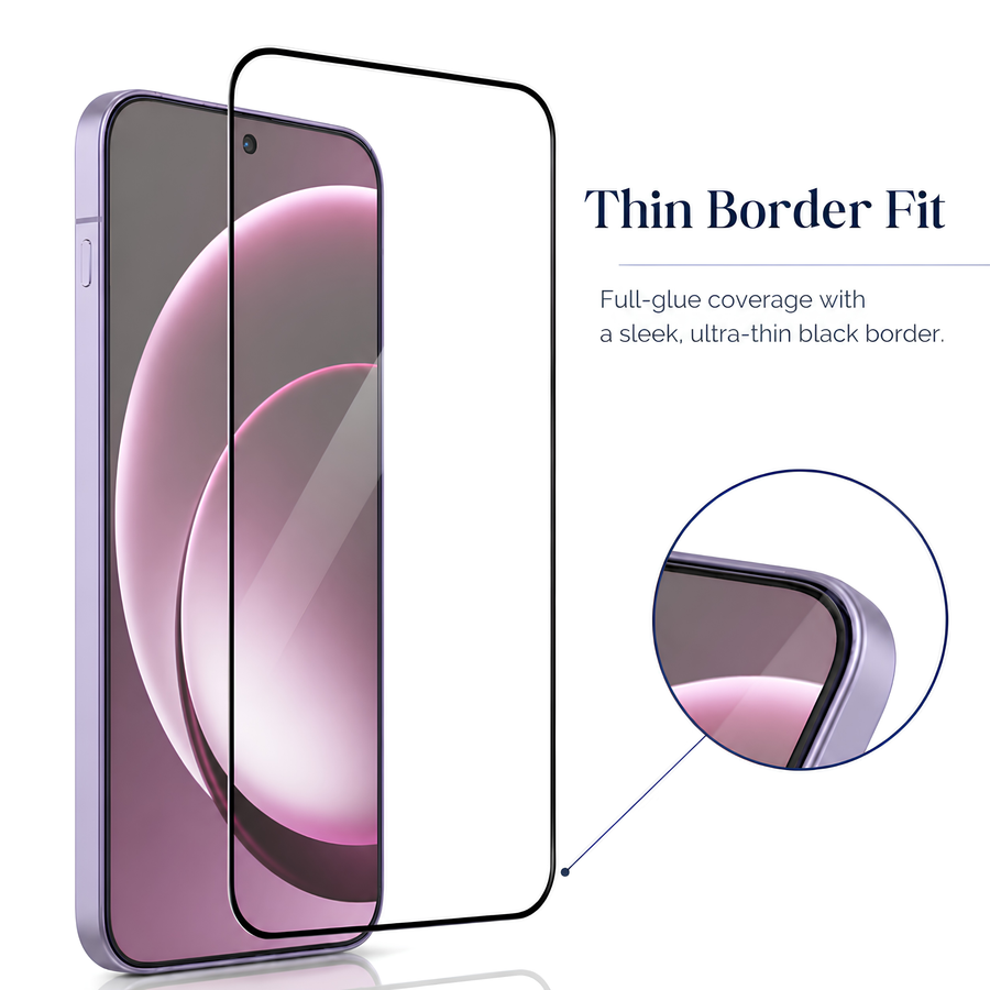 0.18mm Slim Ultrasonic Tempered Glass Screen Protector For OnePlus Ace 5 Ultra