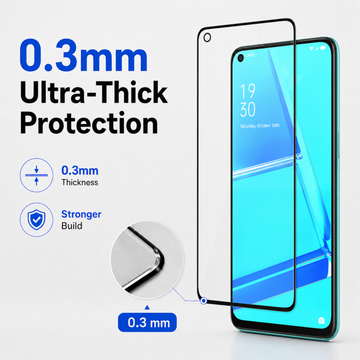0.3mm ToughCore Glass for Oppo A55 4G