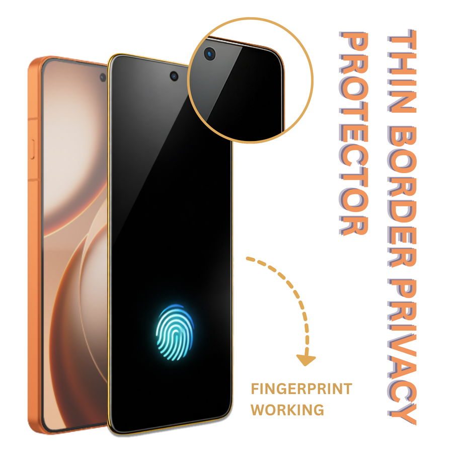 O-Sence Anti-Spy Privacy Glass Fingerprint Working Fingerprint Working for Oppo Find X9S