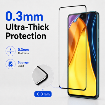 0.3mm ToughCore Glass for Poco X6 5G