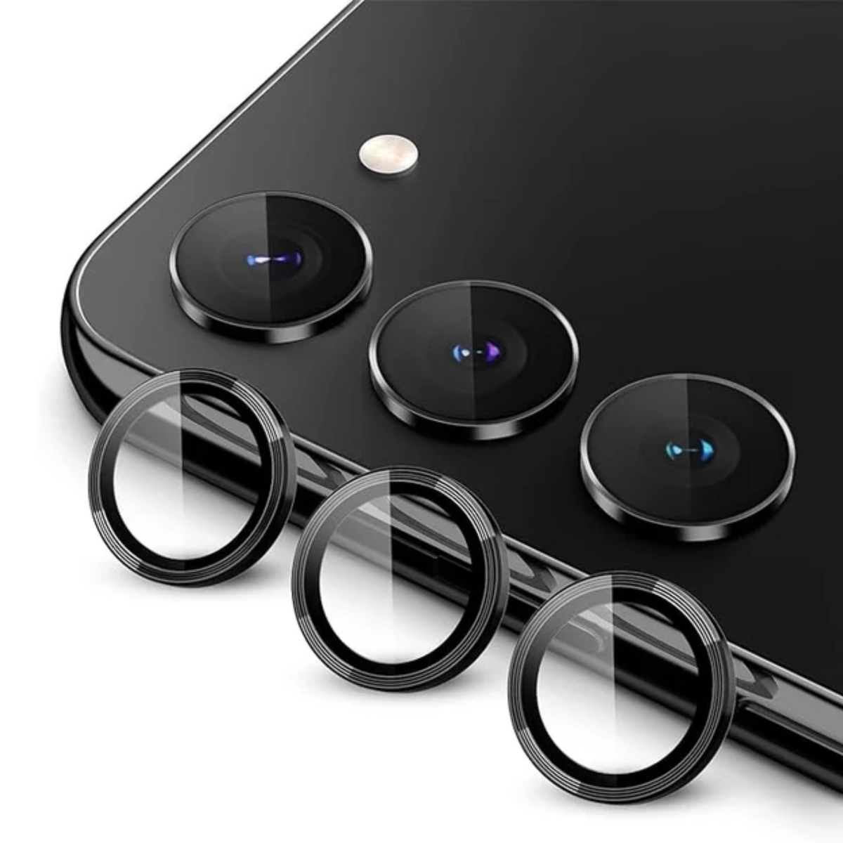 Premium Camera Metal Ring Lens Protector For Samsung S24 FE