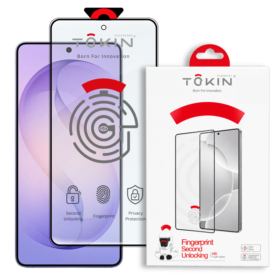 TOKIN Signature Premium Tempered Glass Screen Protector For Samsung S24 Ultra