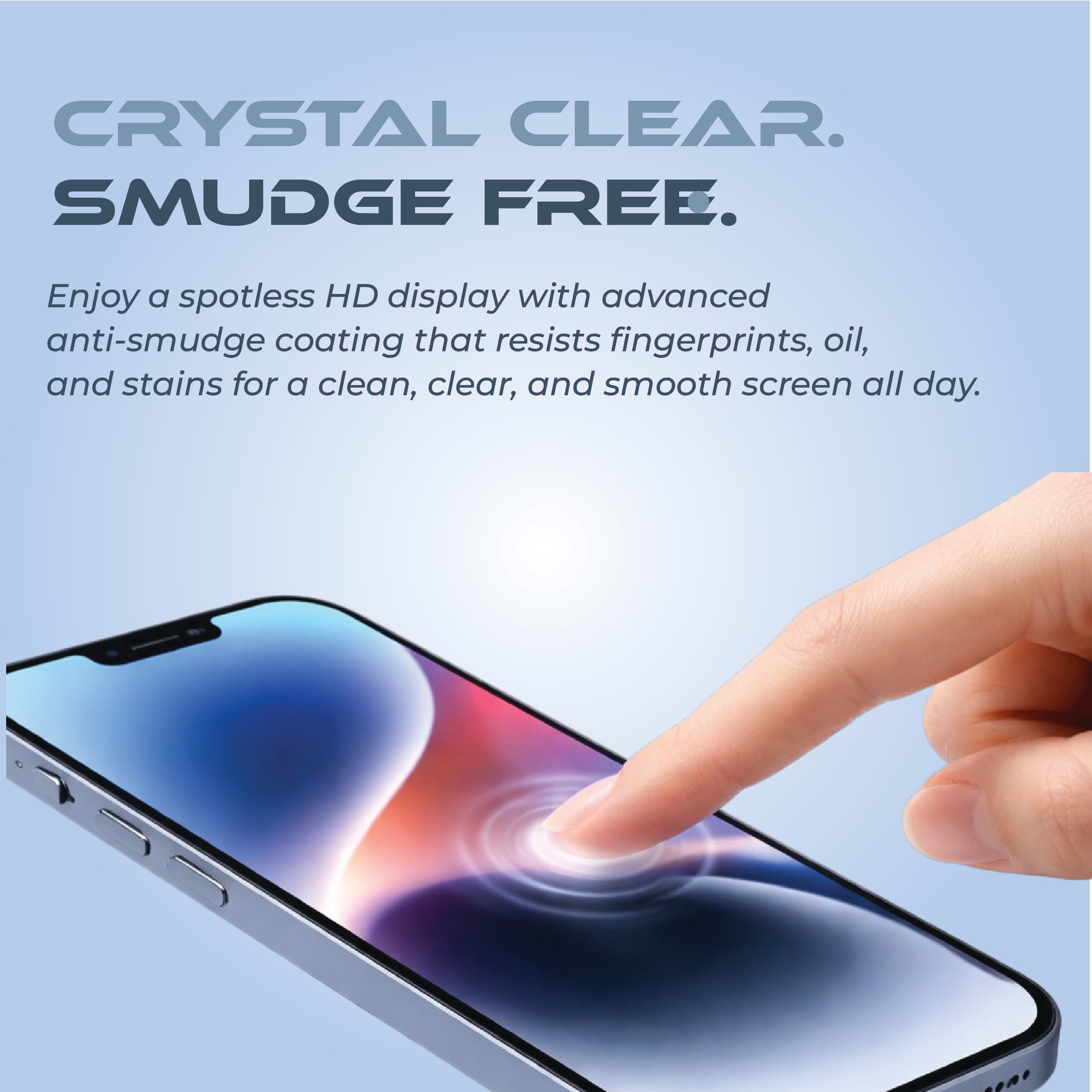 UltraClear Glass with Antistatic Layer for Vivo V70