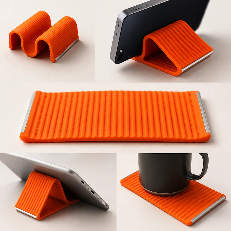 Adjustable Flexible Mobile & Tablet Stand – Portable Anti-Slip Desk Holder