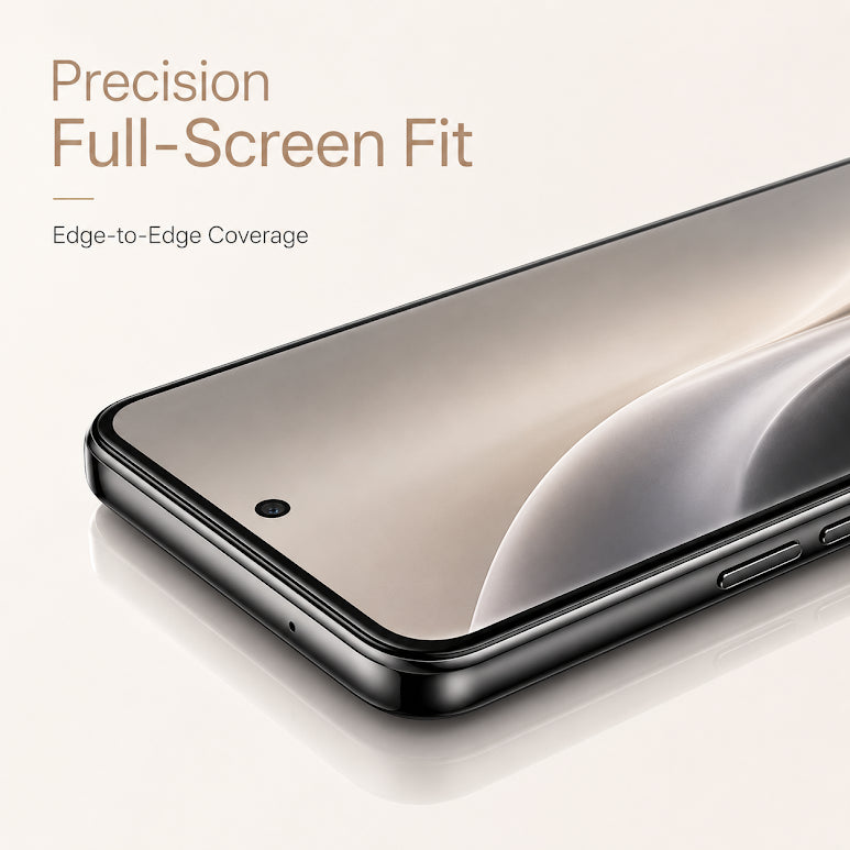 0.18mm Slim Tempered Glass Screen Protector for Iqoo 13(Fingerprint Working)