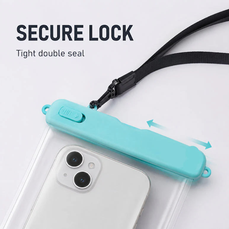 Universal Waterproof Mobile Pouch with Adjustable Neck Strap – Clear Touch-Friendly Phone Bag(ASSORTED)