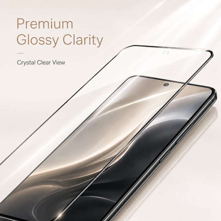0.18mm Slim Tempered Glass Screen Protector for Iqoo 13(Fingerprint Working)