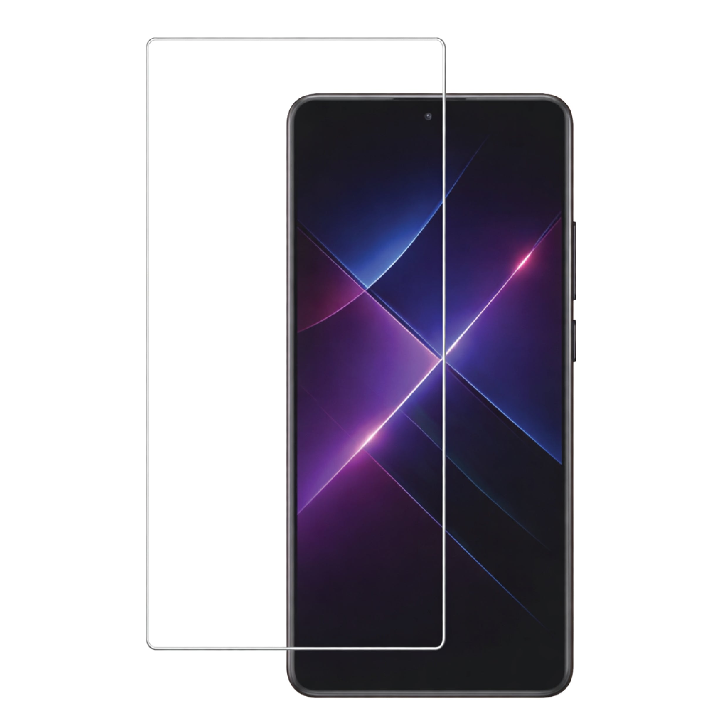 Clear UV Tempered Glass for POCO X7