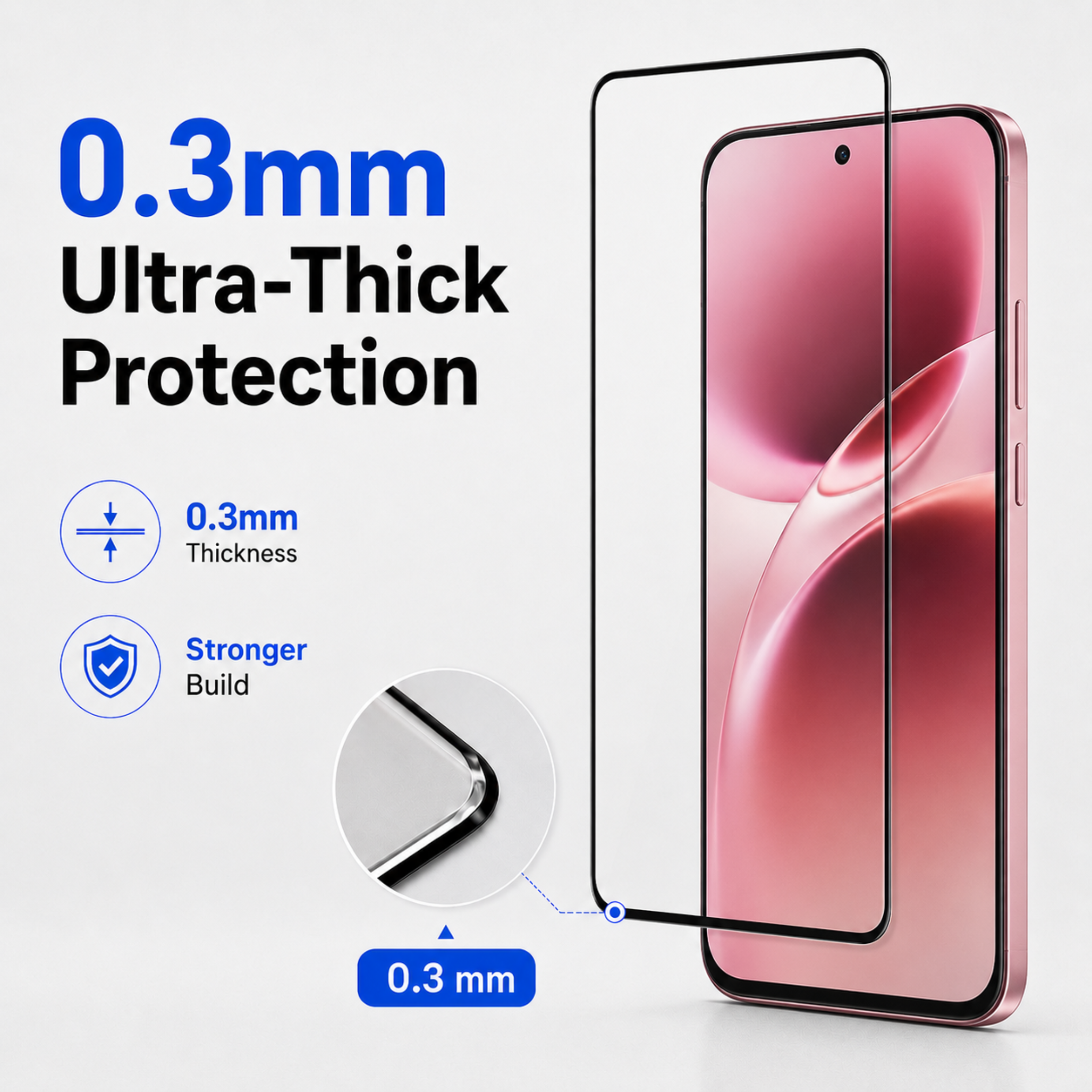0.3mm ToughCore Glass for Xiaomi 13 5G