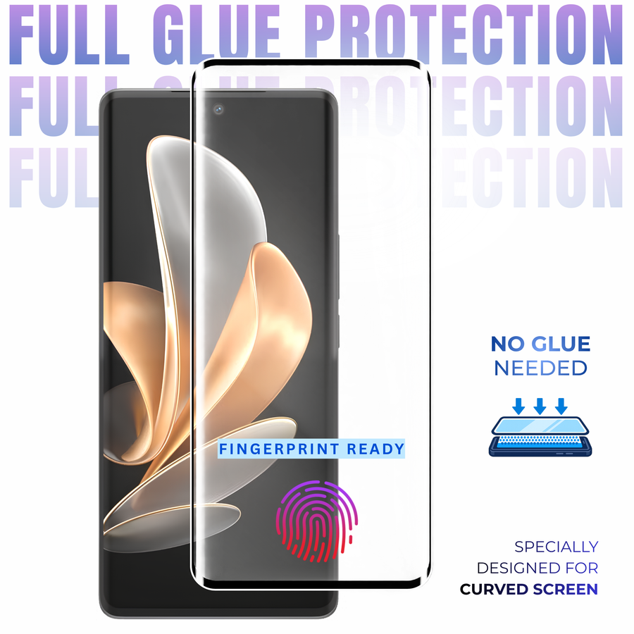 Edge Fusion Full Glue Glass for Vivo S2