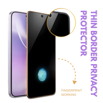 Ultra Privacy Anti-spy Tempered Glass Full Coverge for Samsung S26